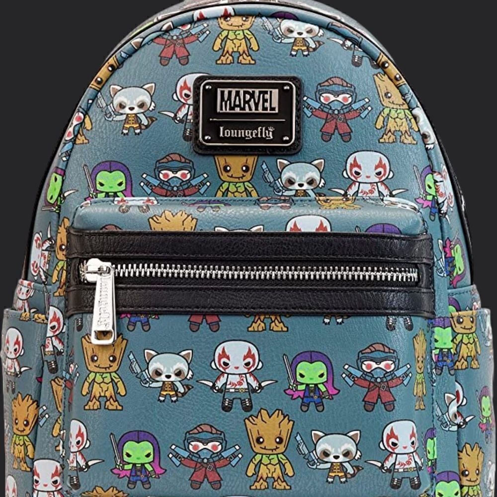 loungefly X Gaurdians Of The Galaxy limited edition backpack